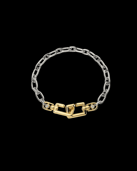 Bold Lynx Diamond Bracelet _ METAL X WIRE designs