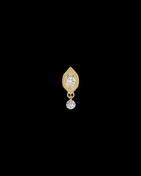 Stud No. I : Dancing Marquis Stud _ METAL X WIRE designs