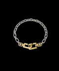 Bold Lynx Diamond Bracelet _ METAL X WIRE designs