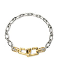 Bold Lynx Diamond Bracelet _ METAL X WIRE designs