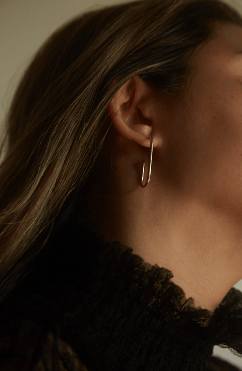 Legacy Hoop Earring - METAL X WIRE